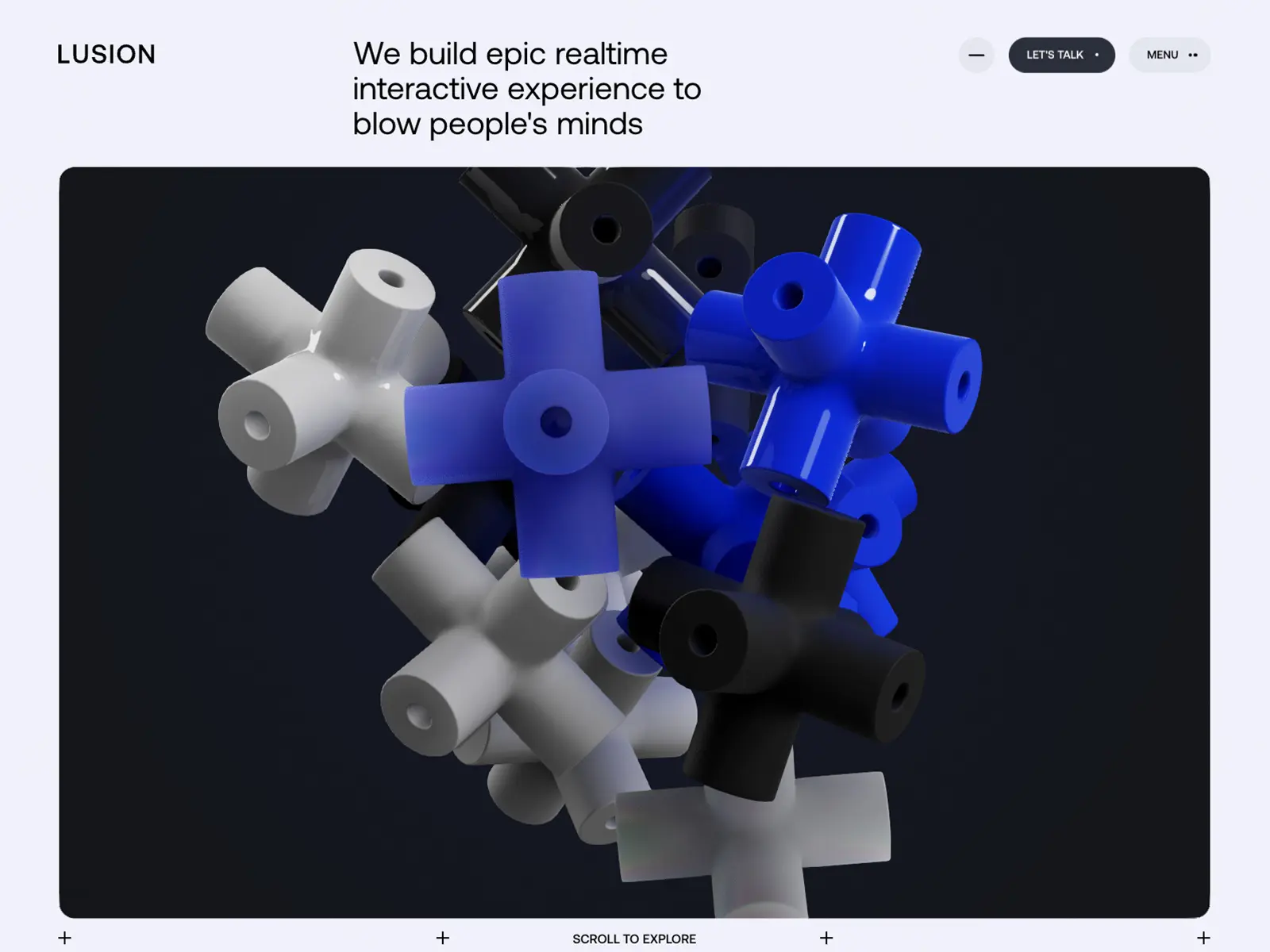 Lusion — website screenshot
