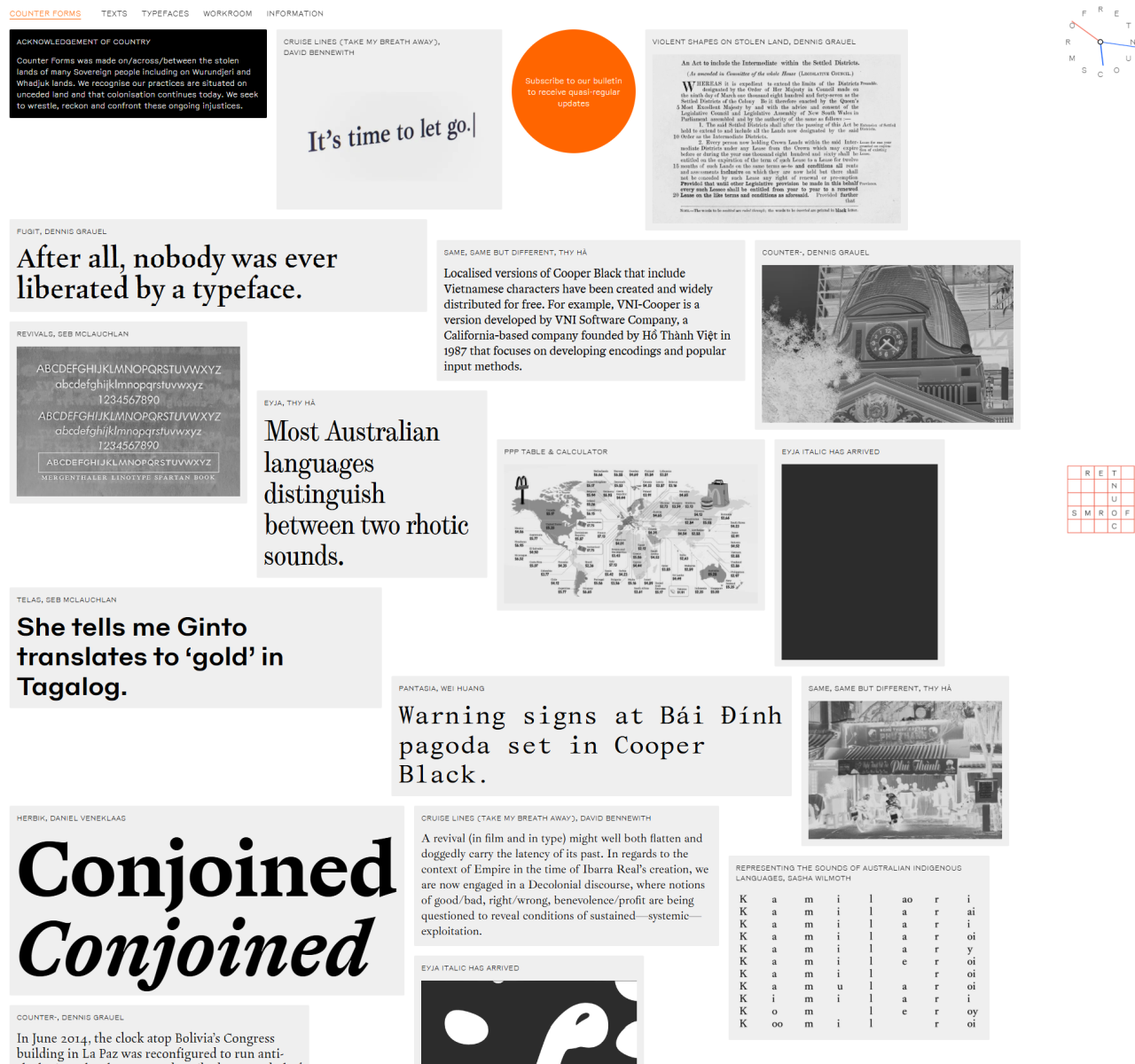 Counter Forms — website screenshot